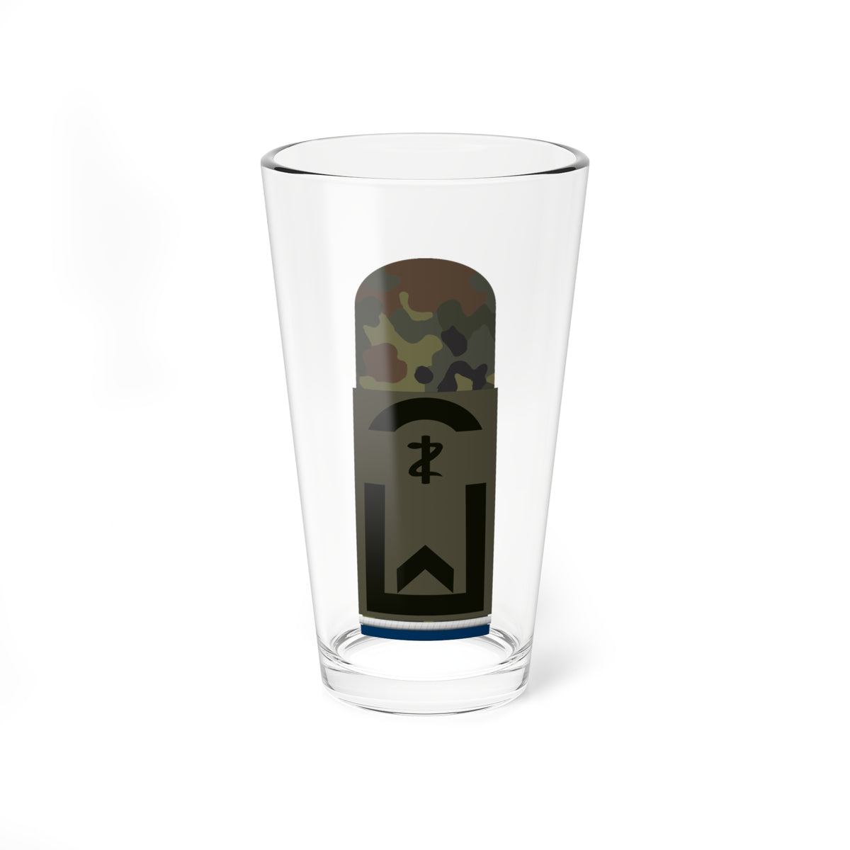HA OS5 31a Fähnrich SanOA San ZM L (Military Rank) Pint Glass 16oz