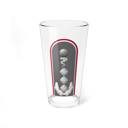 HD H 53e Oberstveterinär i.G. TM L (Military Rank) Pint Glass 16oz