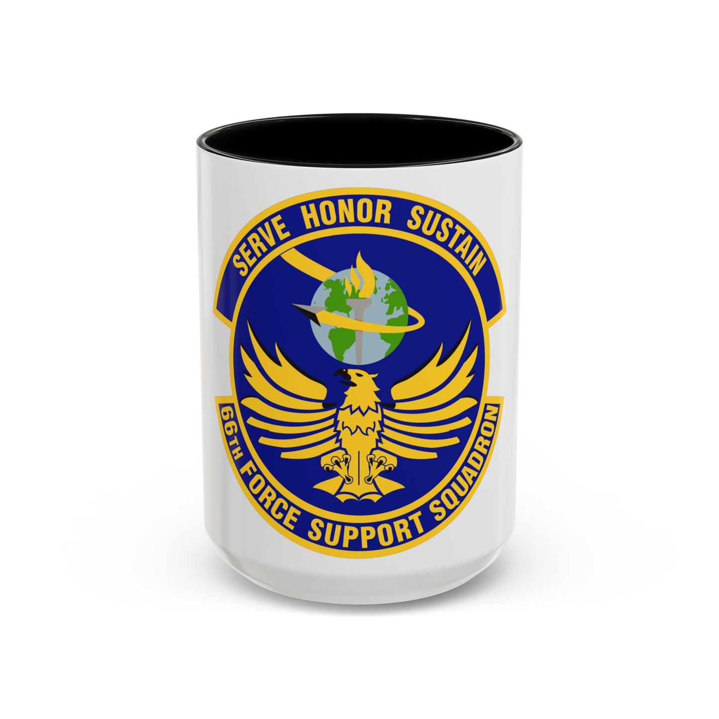 66th Force Support Squadron (U.S. Air Force) Accent Coffee Mug