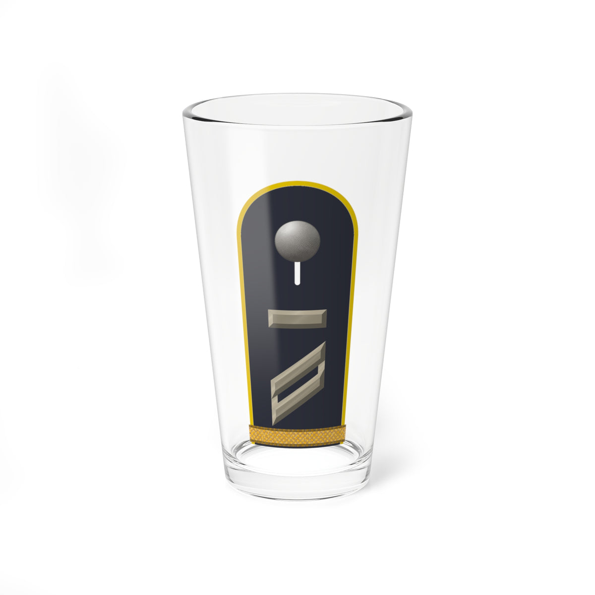 LD B 13 Obergefreiter UA mbL L (Military Rank) Pint Glass 16oz