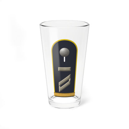LD B 13 Obergefreiter UA mbL L (Military Rank) Pint Glass 16oz