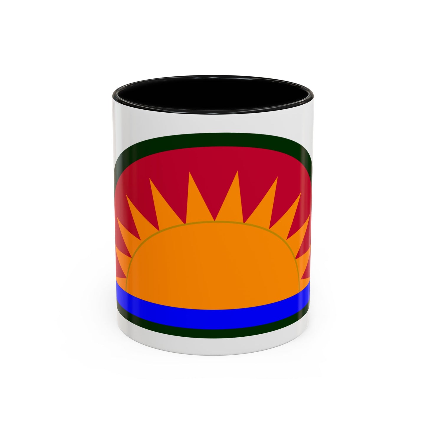 41st Infantry Division SSI (U.S. Army) Accent Coffee Mug