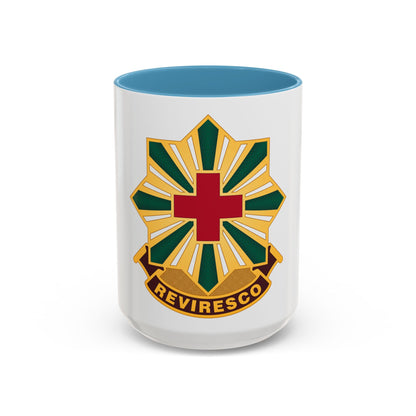 528th Hospital Center (U.S. Army) Accent Coffee Mug