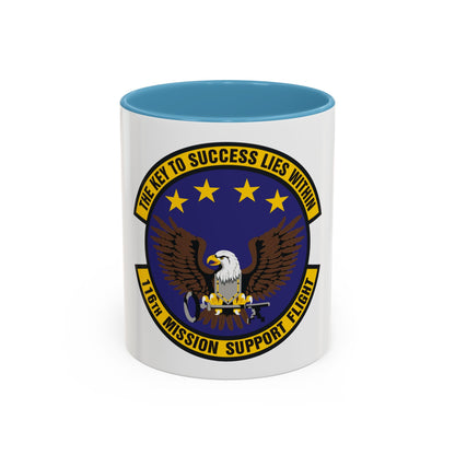 116th Mission Support Flight (U.S. Air Force) Accent Coffee Mug
