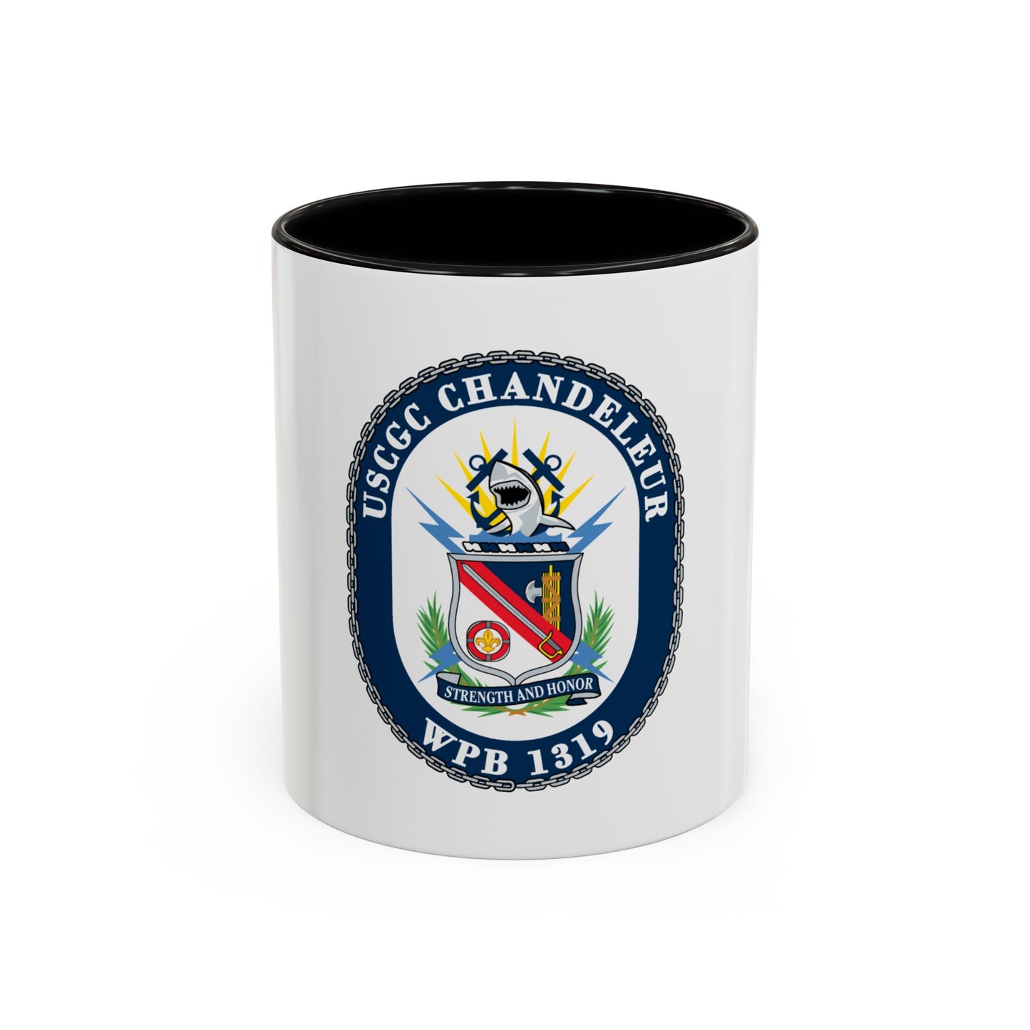 USCGC Chandeleur WPB 1319 (U.S. Coast Guard) Accent Coffee Mug