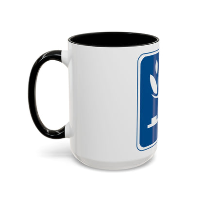 Seal of Naperville Illinois - Accent Coffee Mug