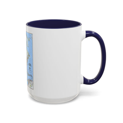 North America (2005) (Map) Accent Coffee Mug