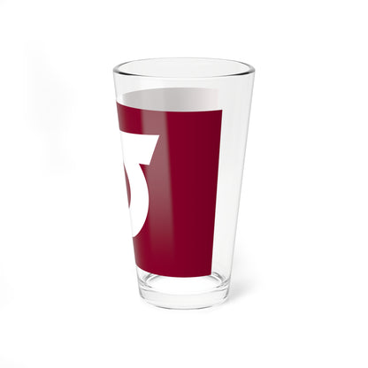 Flag of Ishikoshi Miyagi 1967-2005 (Japan) Pint Glass 16oz