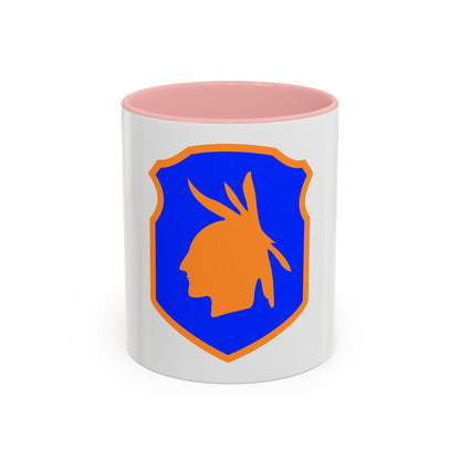 98th Infantry Division (U.S. Army) Accent Coffee Mug