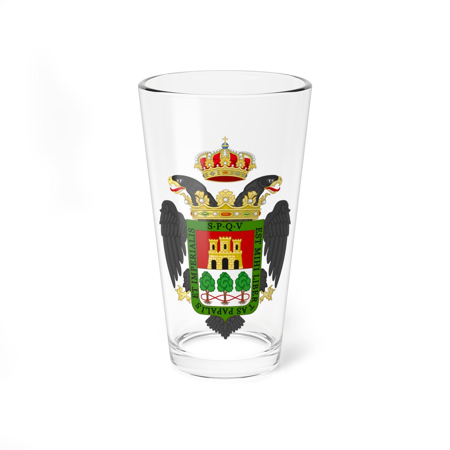 Velletri-Stemma alt (Italy) (Coat of Arms) Pint Glass 16oz