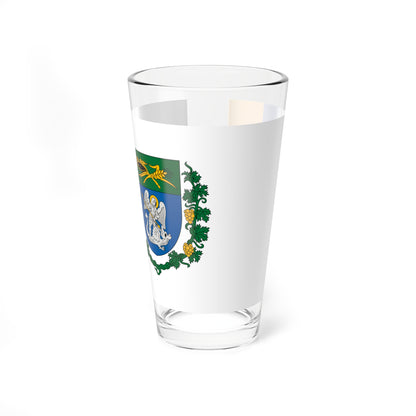 Flag of Sersekszolos (Hungary) Pint Glass 16oz