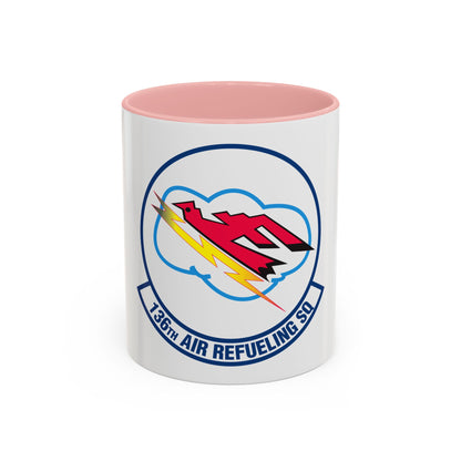 136 Air Refueling Squadron (U.S. Air Force) Accent Coffee Mug