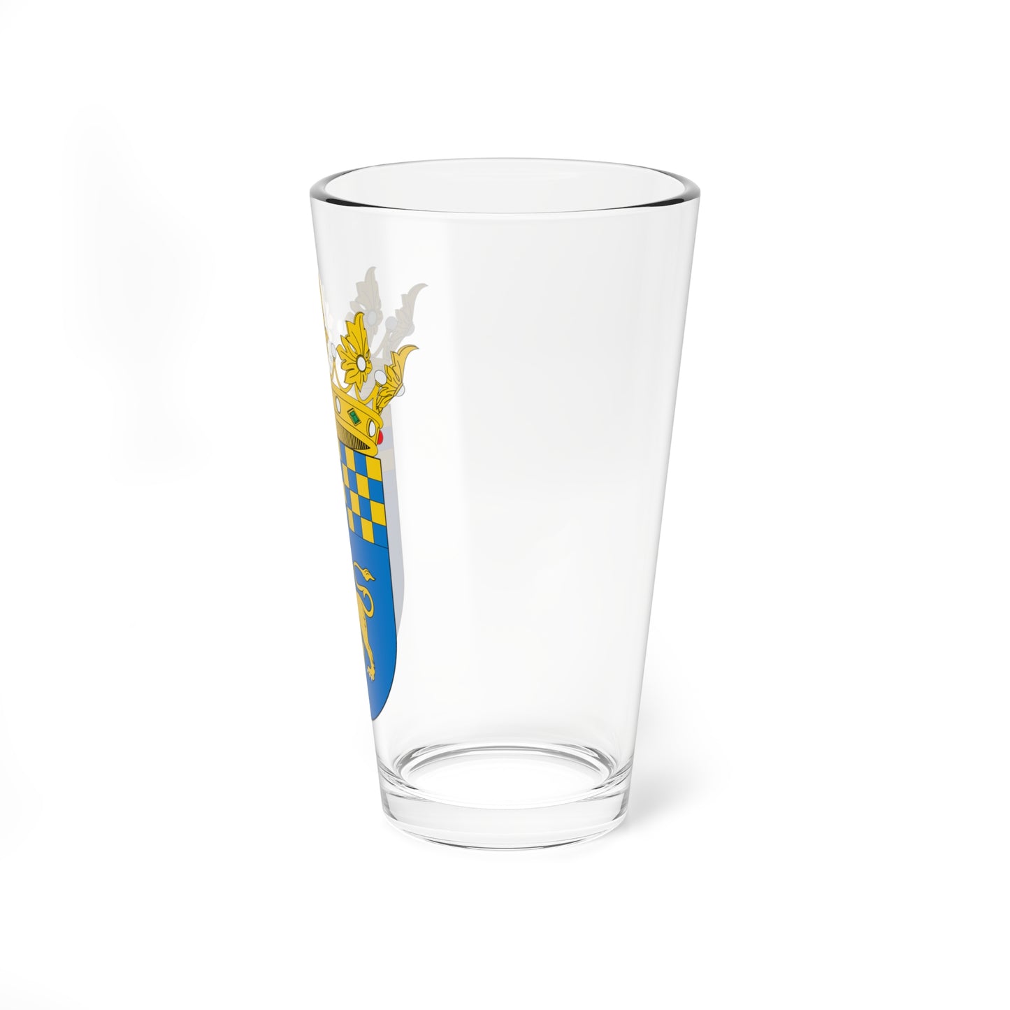 Escudo de Aielo de Malferit (Spain) (Coat of Arms) Pint Glass 16oz