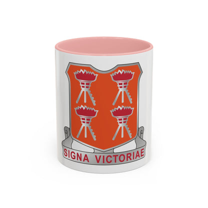 447 Signal Battalion (U.S. Army) Accent Coffee Mug
