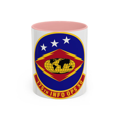 175th Information Operations Squadron (U.S. Air Force) Accent Coffee Mug