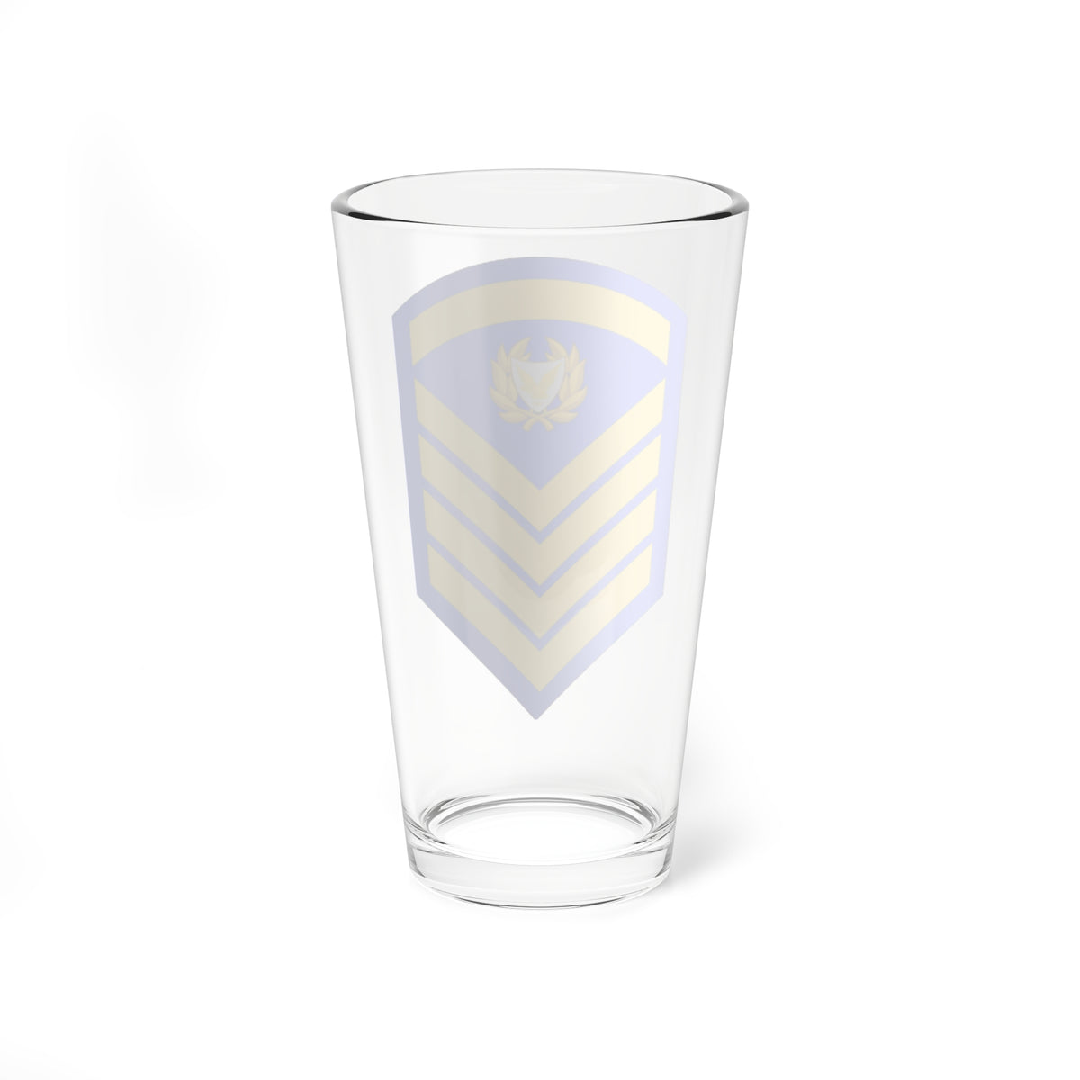 Cyprus Air Force OR 8 (Cyprus) (Military Rank) Pint Glass 16oz