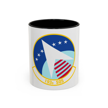 193 Special Operations Squadron (U.S. Air Force) Accent Coffee Mug