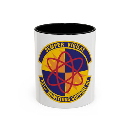 831st Munitions Support Squadron (U.S. Air Force) Accent Coffee Mug