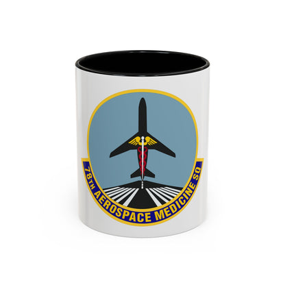 78th Aerospace Medicine Squadron (U.S. Air Force) Accent Coffee Mug