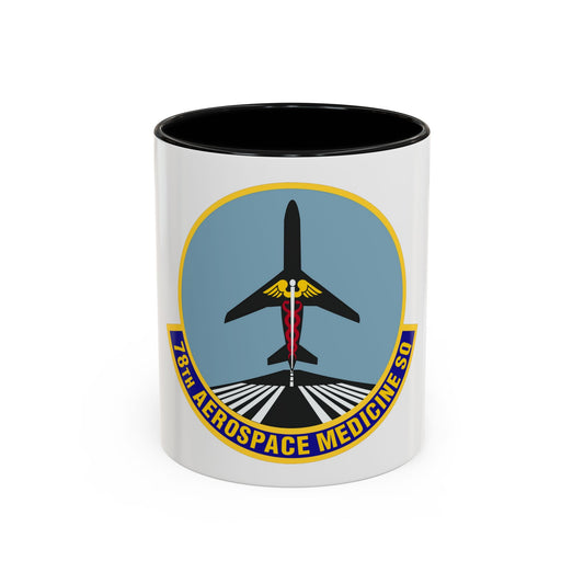 78th Aerospace Medicine Squadron (U.S. Air Force) Accent Coffee Mug