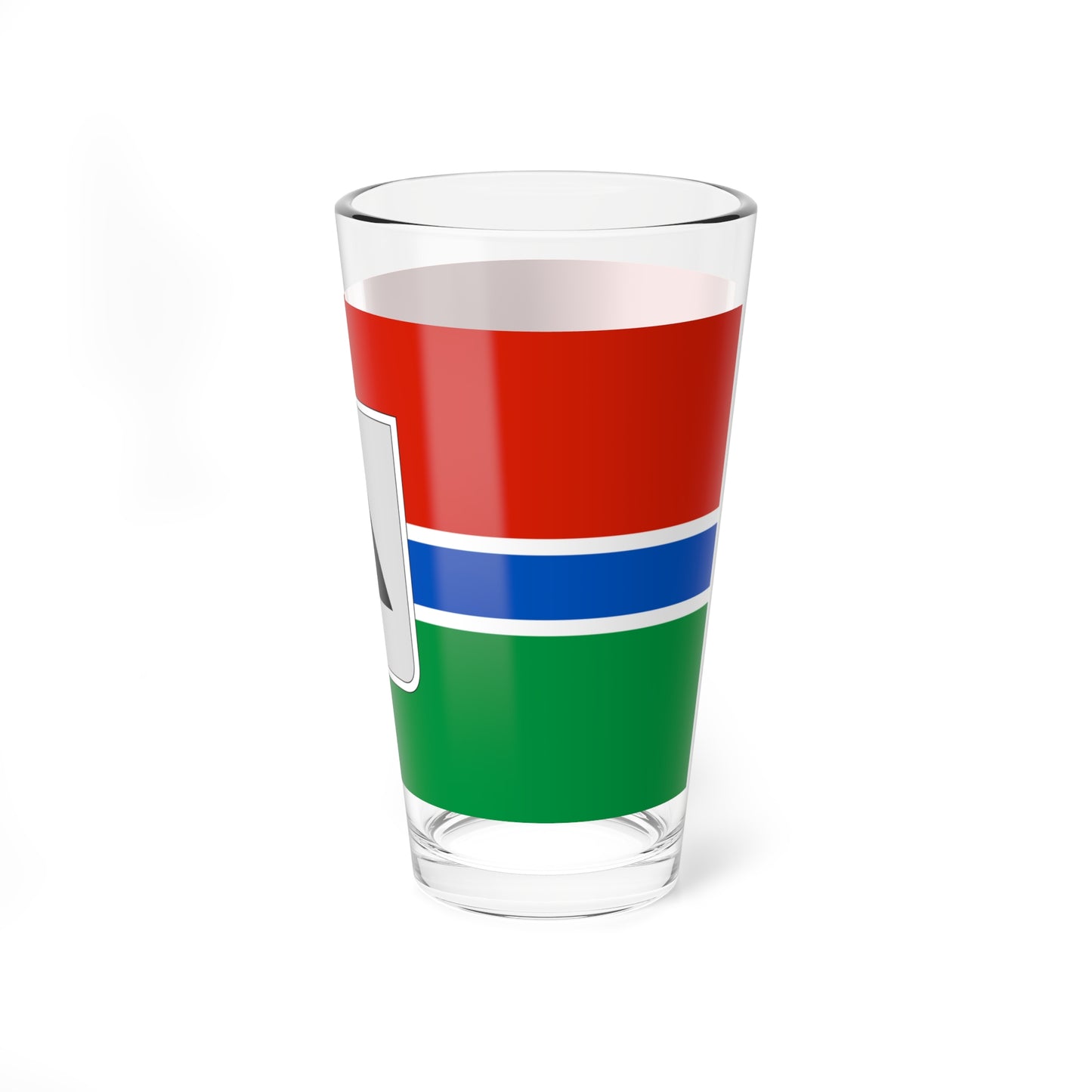 Flag of Magnitogorsk Chelyabinsk oblast 1998 (Russia) Pint Glass 16oz