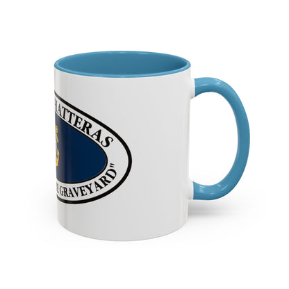 USCG Group Cape Hatteras VINT (U.S. Coast Guard) Accent Coffee Mug