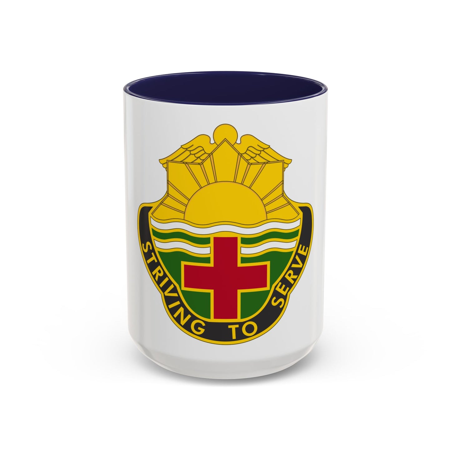 73 Field Hospital (U.S. Army) Accent Coffee Mug