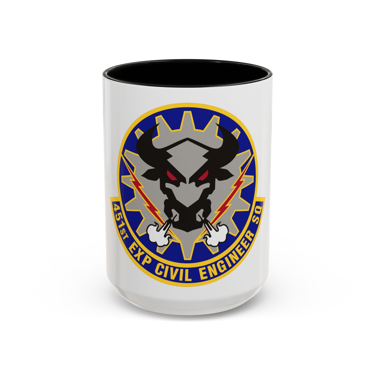 451st Expeditionary Civil Engineer Squadron (U.S. Air Force) Accent Coffee Mug