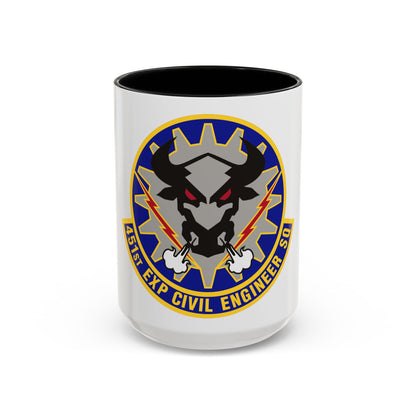 451st Expeditionary Civil Engineer Squadron (U.S. Air Force) Accent Coffee Mug