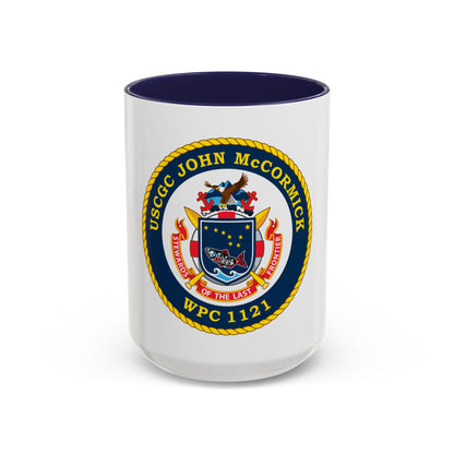 USS John McCormick WPC 1121 (U.S. Coast Guard) Accent Coffee Mug