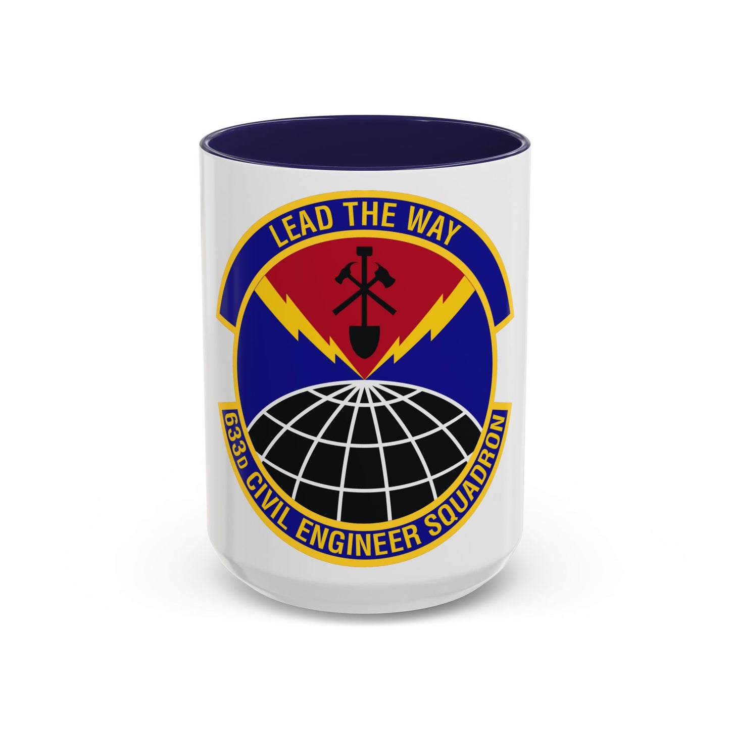 633d Civil Engineer Squadron (U.S. Air Force) Accent Coffee Mug