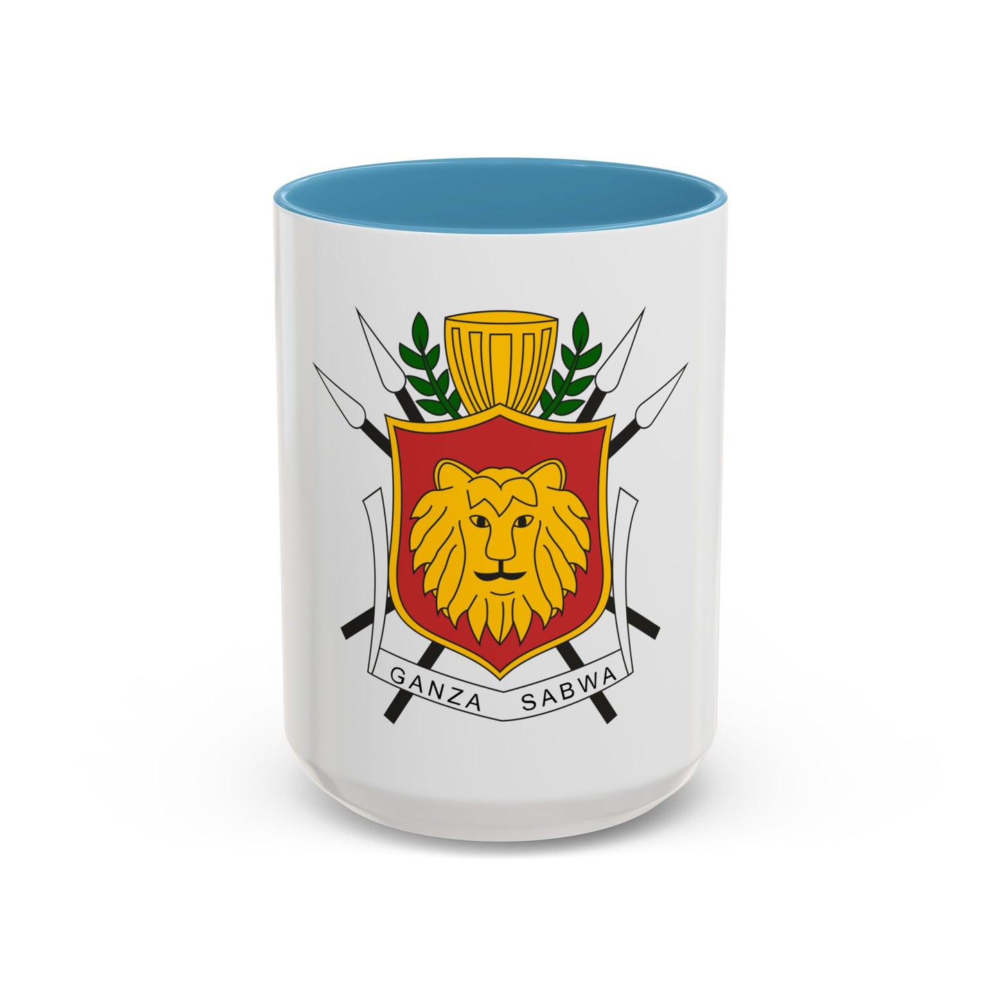 Coat of arms of the Kingdom of Burundi - Accent Coffee Mug
