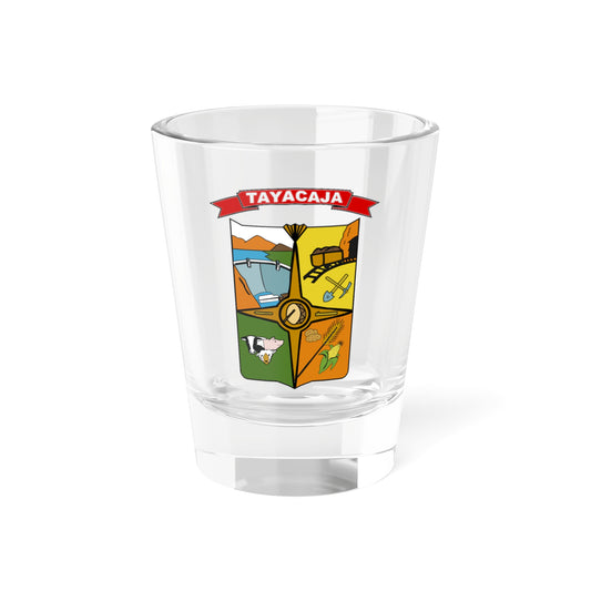 Escudo de Tayacaja (Peru) (Coat of Arms) Shot Glass 1.5oz