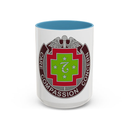 7 Field Hospital (U.S. Army) Accent Coffee Mug