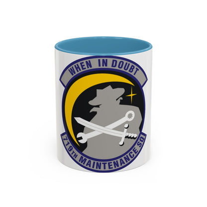 719th Maintenance Squadron (U.S. Air Force) Accent Coffee Mug