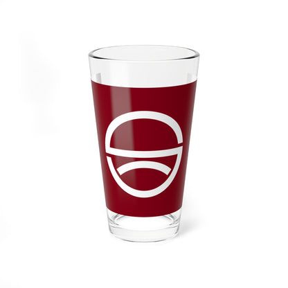 Flag of Seihi Nagasaki 1965-2005 (Japan) Pint Glass 16oz