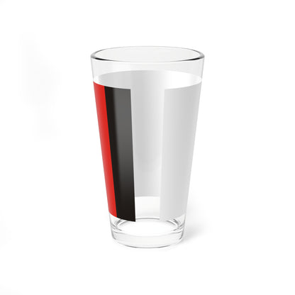Flag of Komlo (Hungary) Pint Glass 16oz