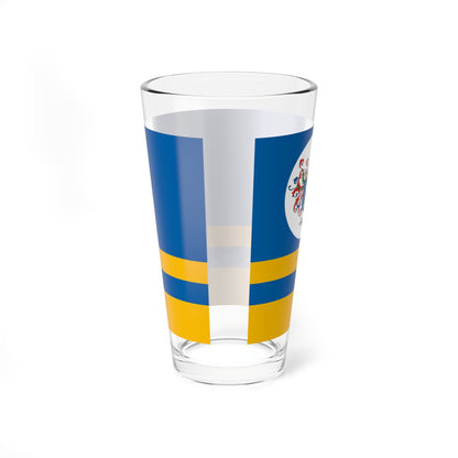 Flag of Kacsota (Hungary) Pint Glass 16oz