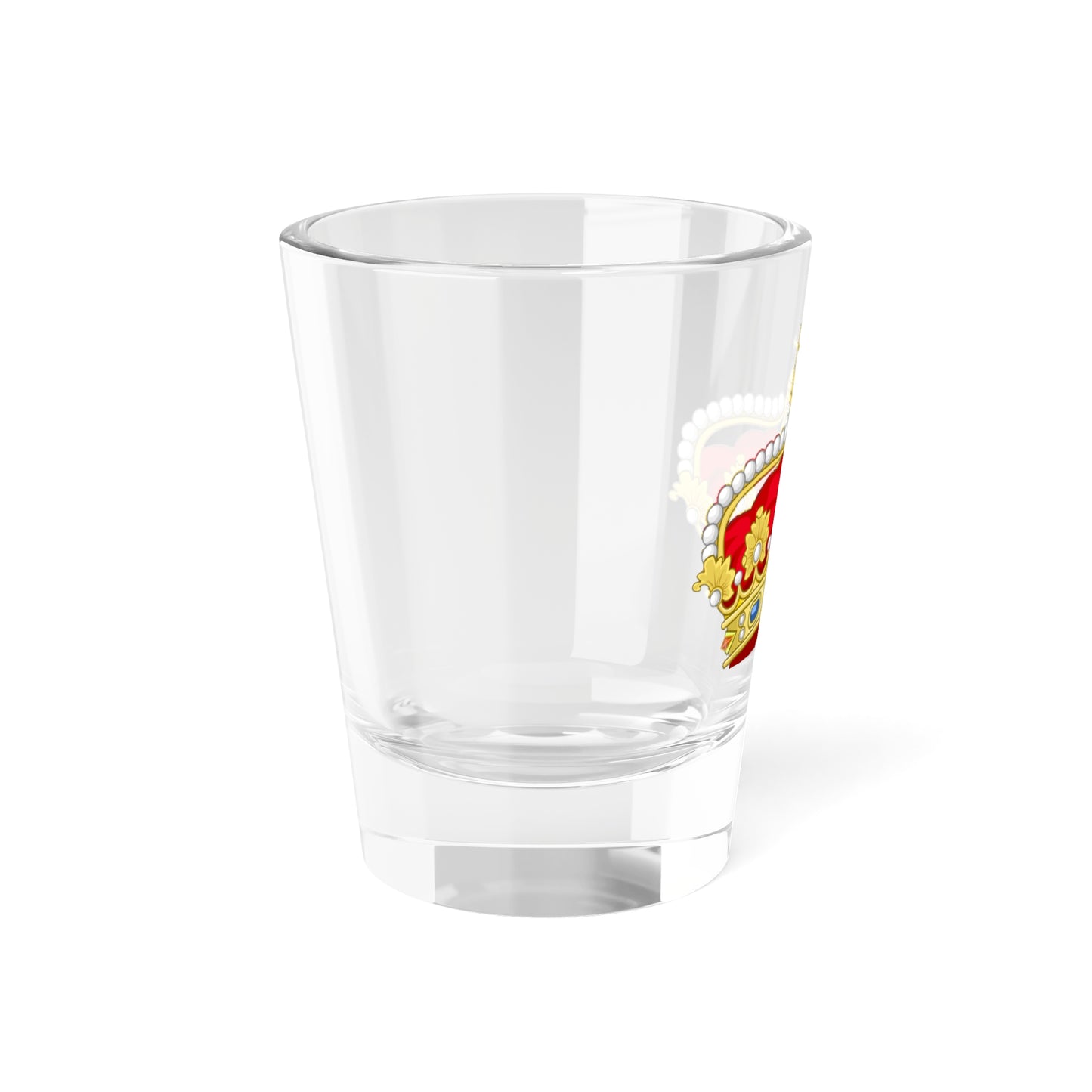 Heraldic Crown of Heir to the Throne of the Two Sicilies (Italy) (Coat of Arms) Shot Glass 1.5oz