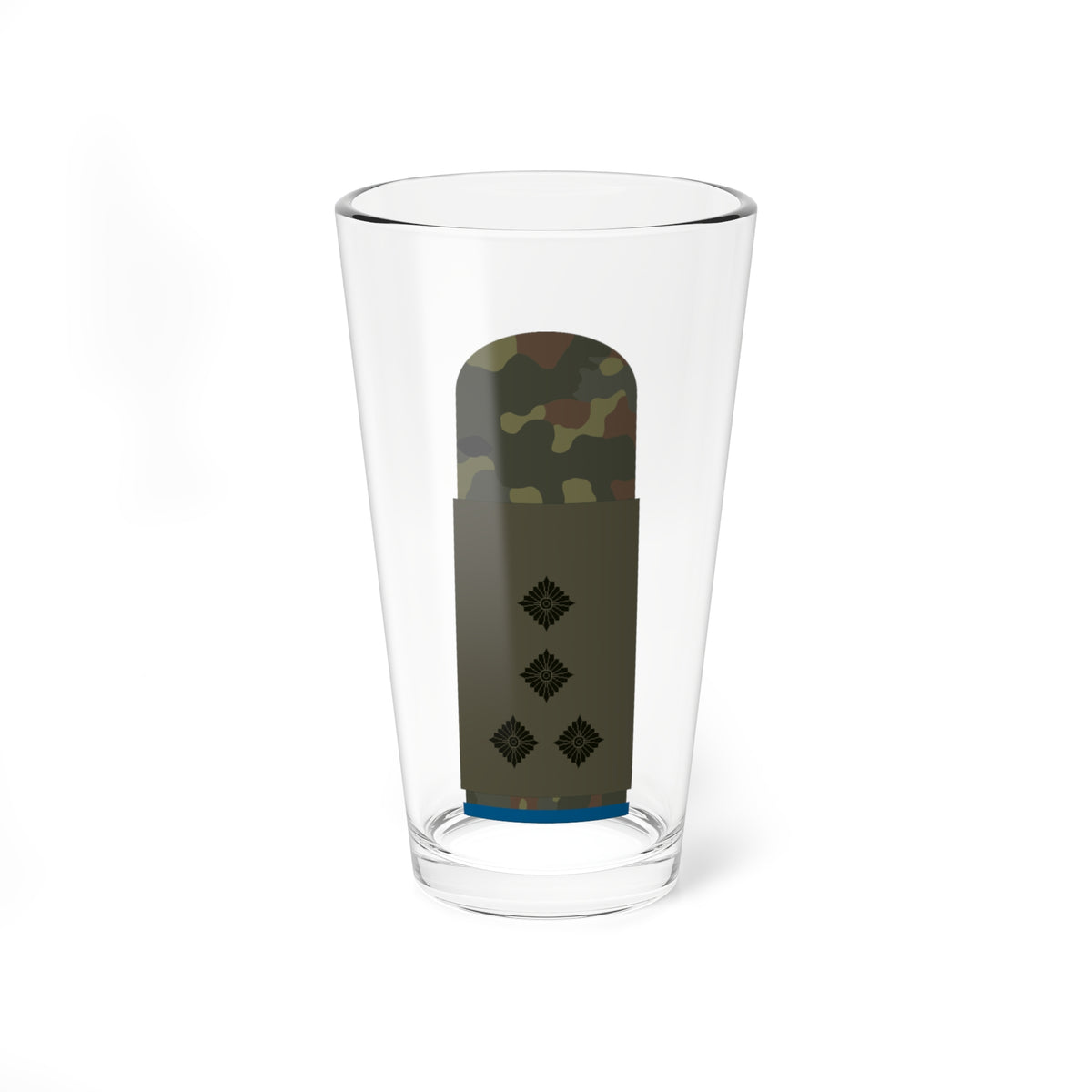 HA OS5 44 Stabshauptmann HLog (Germany) (Military Rank) Pint Glass 16oz