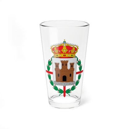 Escudo de Bubierca (Spain) (Coat of Arms) Pint Glass 16oz