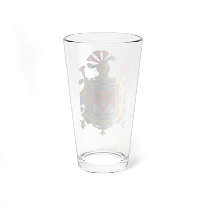 Escudo de Quito TVH (Ecuador) (Coat of Arms) Pint Glass 16oz