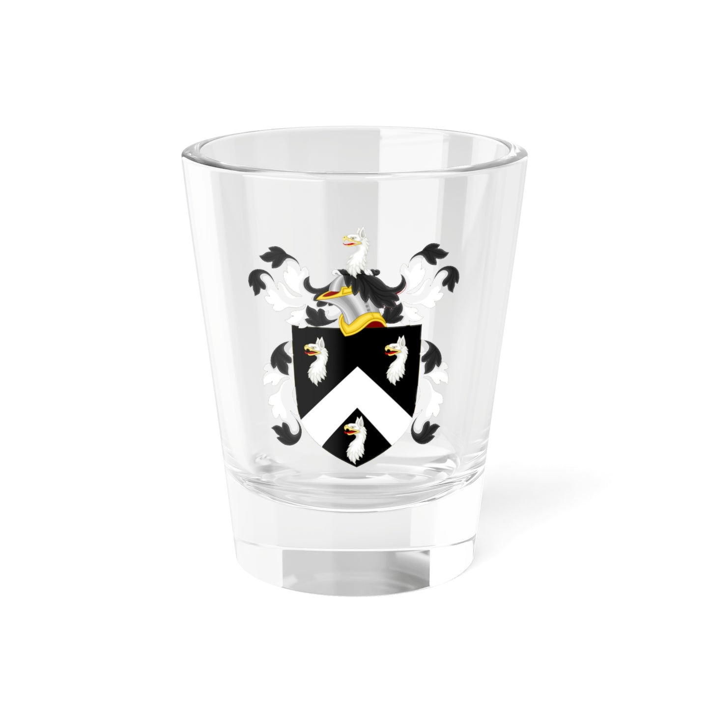 Coat of Arms of John Cotton (United States) (Coat of Arms) Shot Glass 1.5oz