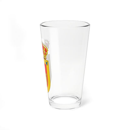 Escudo de Mesones de Isuela (Spain) (Coat of Arms) Pint Glass 16oz