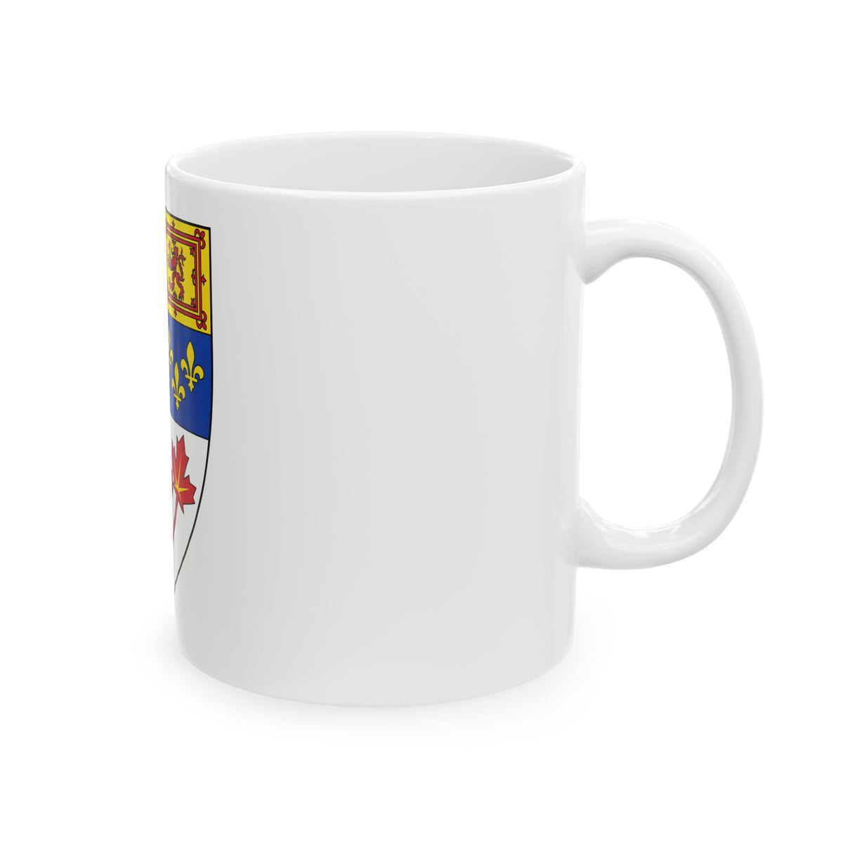 Arms of Canada (shield) - White Coffee Mug