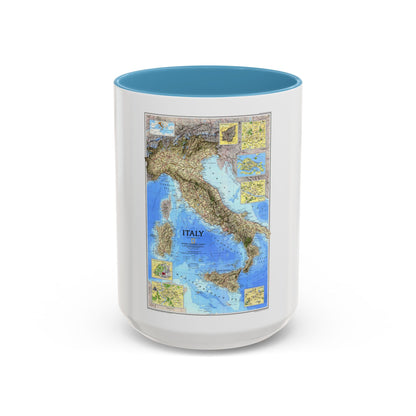 Italy (1995) (Map) Accent Coffee Mug