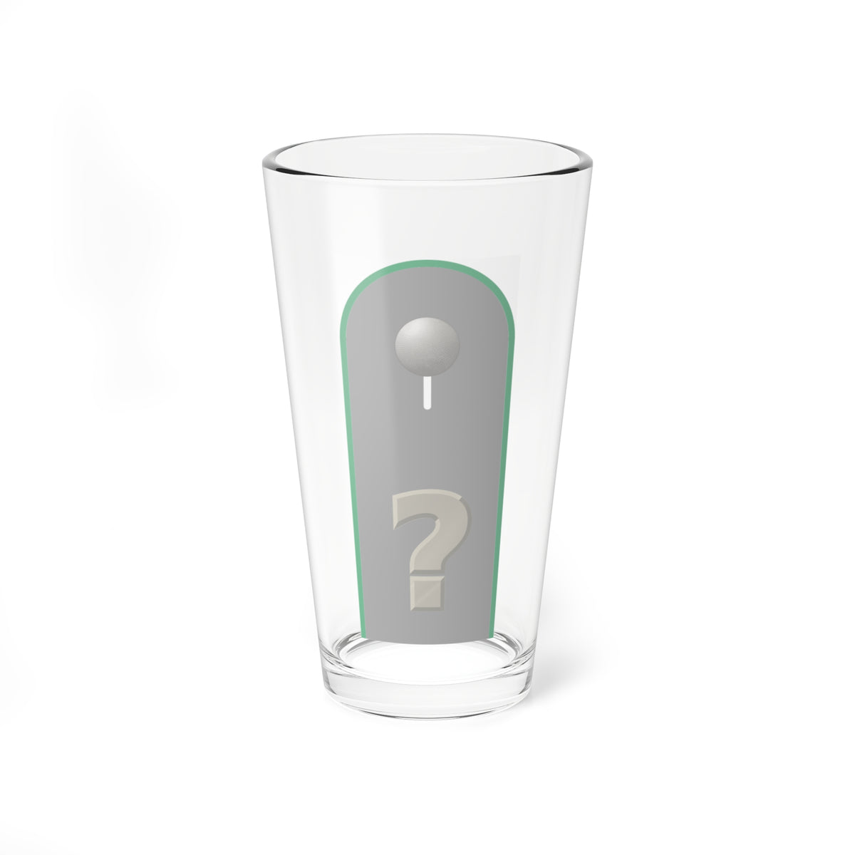 HD H 1x Platzhalter Jg L (Germany) (Military Rank) Pint Glass 16oz