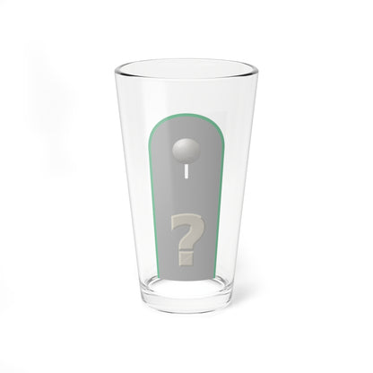 HD H 1x Platzhalter Jg L (Germany) (Military Rank) Pint Glass 16oz