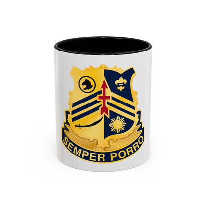 105 Cavalry Regiment (U.S. Army) Accent Coffee Mug