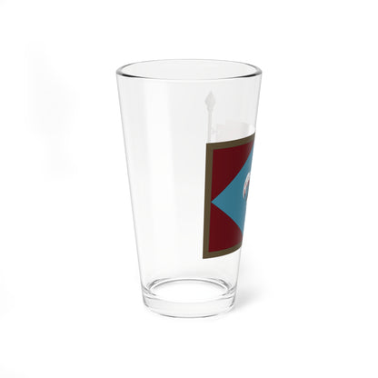 Fanion Corniche brutionne (France) Pint Glass 16oz